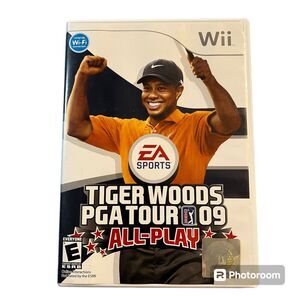 Wii Tiger Woods PGA Tour 09 All Play Golf Video Game